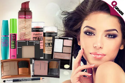 From QR30 Glam Up with Maybelline New York Makeup - Choose from Eyeliner, Mascara, Blush, Bronzer & More! (Up to QR64 Value)